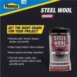 Homax Coarse Grit #3 Steel Wool (12-Pad) (10121113-6)