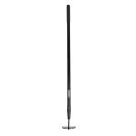 Husky 51 in. Fiberglass Handle Garden Hoe with 6.25 in. Blade and Grip (618036)