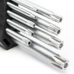 Husky Magnetic Tamperproof TORX L- Key Set (9-Piece) (HLAMTXK9PC)