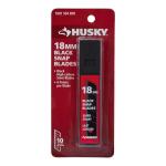 Husky 18 mm Black Steel Snap Blades (10-Pack) (K7B-HUS)