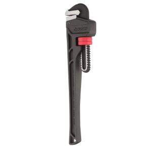 Husky 14 in. Heavy Duty Cast Iron Pipe Wrench with 1-1/2 in. Jaw Capacity (WG-40-14)