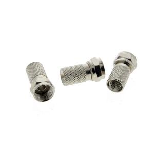 IDEAL RG-59 Twist-On F-Connectors (4-Pack) - 84-018