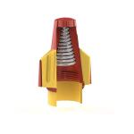 IDEAL Twister ProFLEX (30-1147P) Red/Yellow Wire Connector, Jar of 100 (30-1147P)