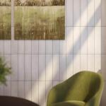 Jeffrey Court Cambric Ivory 4 in. x 16 in. Textured Subway Ceramic Wall Tile (0.430 Sq. Ft./Each) (13132)