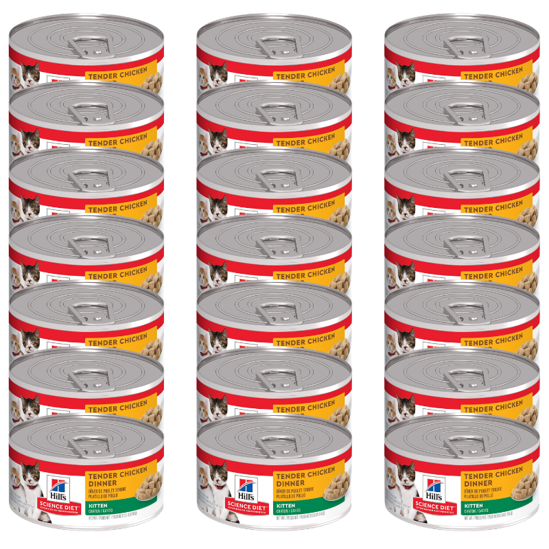 Hill's® Science Diet® Kitten Wet Cat Food - Chunks & Gravy, Chicken