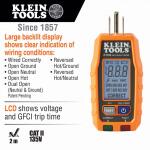 Klein Tools Premium Non-Contact Voltage and GFCI Receptacle Electrical Test Kit (RT250KIT)