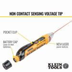 Klein Tools Dual Range Non Contact Voltage Tester with Laser Pointer 12-1000V AC (NCVT5A)