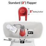 Korky QuietFILL Platinum Toilet Fill Valve and Flapper Kit (818MCM)