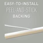 Legrand Wiremold CordMate Cord Cover Outside Elbow, Cord Hider for Home or Office, Holds 1 Cable, Ivory (C8)