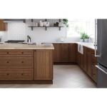 Liberty Domed Top 1-3/16 in. (31 mm) Modern Matte Black Round Cabinet Knob (P11775C-FB-C0)