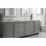 Liberty Faceted Acrylic 1-3/4 in. (45 mm) Classic Satin Nickel and Clear Cabinet Knob (P19443-116-CP0)