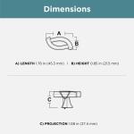 Liberty Unity 1-3/4 in. (45 mm) Classic Satin Nickel Cabinet Knob (P40266C-SN-CP0)