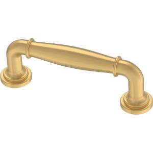 Liberty Classic Elegance 3 in. (76 mm) Classic Modern Gold Cabinet Drawer Bar Pull (P38471C-117-CP0)