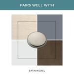 Liberty Archways 3 in. (76 mm) Satin Nickel Cabinet Drawer Pull (P48642C-SN-C0)