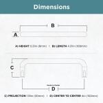 Liberty Wire 4 in. (102 mm) Modern Satin Nickel Cabinet Drawer Pull (P604BCC-SN-C0)