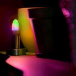 LIFX 25-Watt Equivalent B10 Smart Wi-Fi E26 LED Light Bulb Works w/ Alexa/Hey Google/Apple Home/Matter Multi-Color, 1-Pack (LFX/ETF)