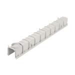 NDS Pro Series 3 in. x 40 in. Plastic Channel Drain Kit with Grate (764)