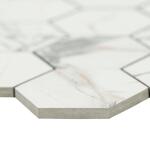 MSI Lockson Mix 11 in. x 13 in Matte Porcelain Mesh-Mounted Mosaic Floor and Wall Tile (0.86 sq. ft./Each) (NHDLOCKMIX3X3HX)