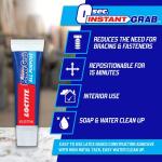 Loctite Power Grab All Purpose Instant Grab 6 oz. Latex Construction Adhesive White Tube (each) (2029846)