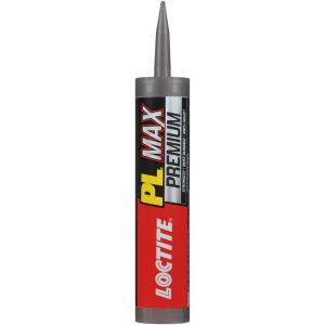 Loctite PL Premium Max 9 oz. SMP Construction Adhesive Grey Cartridge (each) (2292244)