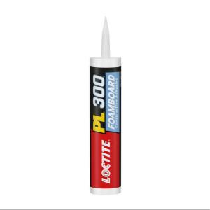 Loctite PL 300 Foamboard 10 oz. Latex Construction Adhesive Blue Cartridge (each) (1421941)