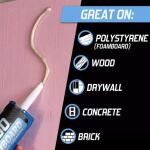 Loctite PL 300 Foamboard 10 oz. Latex Construction Adhesive Blue Cartridge (each) (1421941)