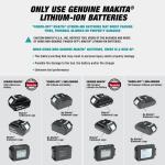 Makita 40V max XGT Brushless Cordless 4-Speed Mid-Torque 1/2 in. Impact Wrench w/Detent Anvil (Tool Only) (GWT08Z)