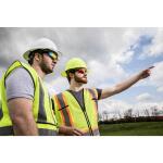 MAXIMUM SAFETY Performance Red Full View Mirrored Safety Eye Wear (MX1061-VPD5)