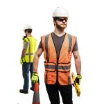 MAXIMUM SAFETY Performance Red Full View Mirrored Safety Eye Wear (MX1061-VPD5)