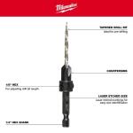 Milwaukee Countersink 3/16 in. Wood Drill Bit #10