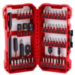 Milwaukee (55-Piece) SHOCKWAVE Impact Duty Alloy Steel Screw Driver Bit Set with PACKOUT Accessory Case