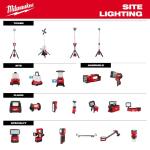 Milwaukee M18 GEN-2 18-Volt Lithium-Ion Cordless 4000 Lumens ROVER LED AC/DC Flood Light (Tool-Only) (2366-20)