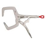Milwaukee 11 in. Torque Lock Locking C-Clamp with Regular Jaws (48-22-3531 )