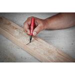 Milwaukee INKZALL Black Fine Point Jobsite Permanent Marker (12-Pack) (48-22-3209 )