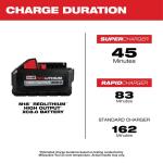 Milwaukee M18 18-Volt 8.0 Lithium-Ion HIGH OUTPUT XC Ah Battery