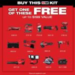 Milwaukee M18 18-Volt Lithium-Ion Brushless Cordless Compact Hammer Drill/Impact Combo Kit (2-Tool) with (2) Batteries, Bag (3693-22CX)