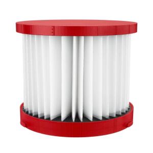 Milwaukee M18/M12 HEPA Wet/Dry Vacuum Filter for Milwaukee Models 0880-20, 0970-20, & 0960-20 Vacuums (1-Pack) (49-90-1900)
