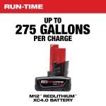 Milwaukee M12 12-Volt Lithium-Ion Cordless 9 GPM 0 hp. Submersible Stick Water Transfer Pump (Tool Only) (2579-20)