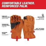 Milwaukee X-Large Goatskin Leather Gloves (48-73-0013)