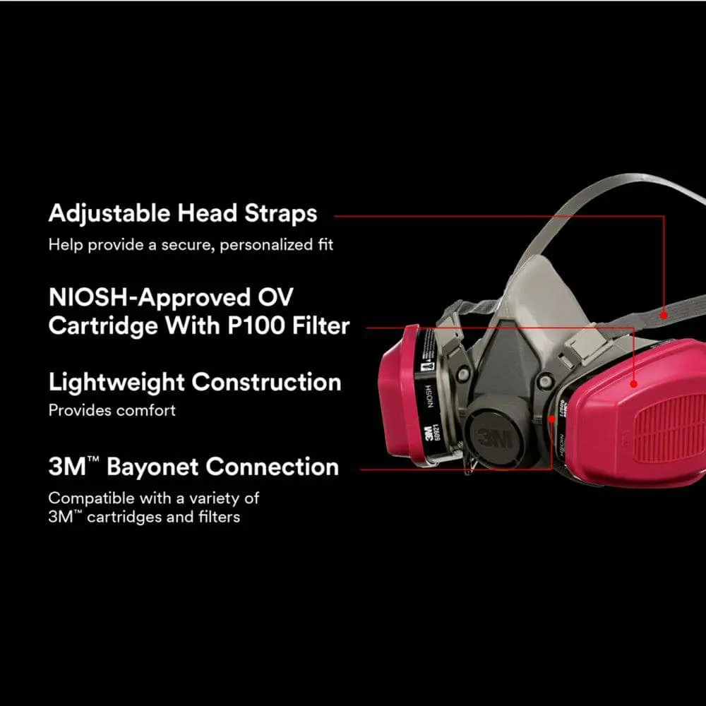 3M P100 Household Respirator (65021HA1-C)