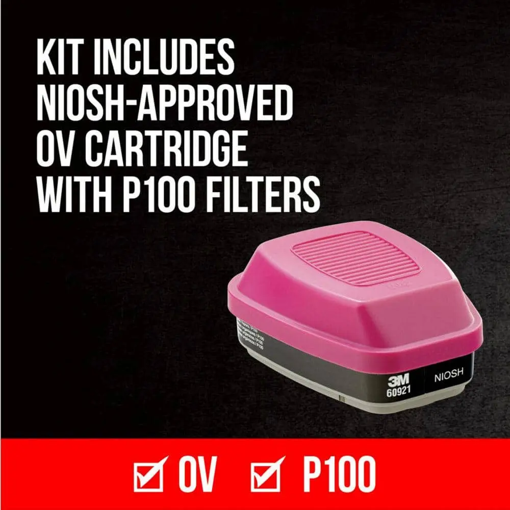 3M P100 Household Respirator (65021HA1-C)