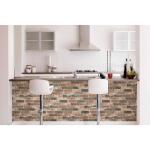 NuWallpaper Peel & Stick Newport Reclaimed Brick Vinyl Wallpaper Roll (Covers 30.75 Sq. Ft.) (NU2064)