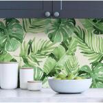 NuWallpaper Peel & Stick Green Vinyl Washable Wallpaper Roll (Covers 30.75 Sq. Ft.) (NU3670)