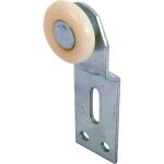 Prime-Line Wardrobe Door Front Roller Assembly, 1 in., Convex Nylon Roller (2-pack) (N 6512)