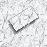 MSI Raphael Gray 24 in. x 48 in. Polished Porcelain Stone Look Floor and Wall Tile (16 sq. ft. /Case) (NHDRAP2448C)