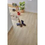 VERT HAUS Raw Linen Oak 10 mm T x 7.4 in. x 47.2 in. Waterproof Hybrid Resilient Flooring (27 sq. ft./Case) (VH104)