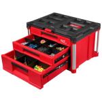 Milwaukee PACKOUT 22 in. Modular 3-Drawer Multi Drawer Tool Box with Metal Reinforced Corners and 50 lbs. Capacity (48-22-8447)