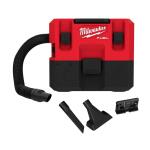 Milwaukee M12 FUEL 12-Volt Lithium-Ion Cordless 1.6 Gal. Wet/Dry Vacuum (Vacuum-Only) (0960-20)