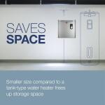 Rheem Performance 8 kW 1.55 GPM 240-Volt Self-Modulating Electric Tankless Water Heater (RETEX-08)