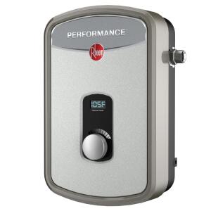 Rheem Performance 8 kW 1.55 GPM 240-Volt Self-Modulating Electric Tankless Water Heater (RETEX-08)